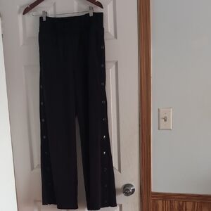 FLX Womans Pants M With Button Detailing